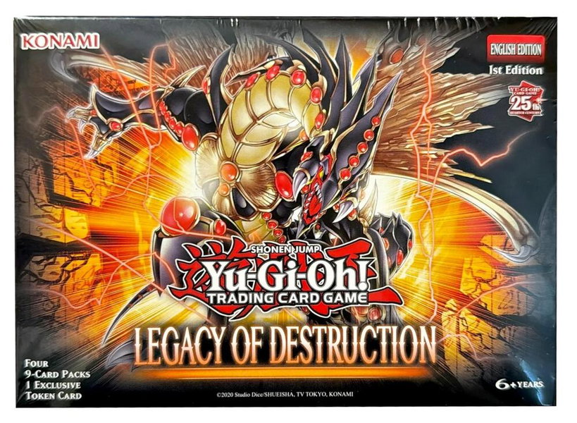 Legacy of Destruction [1st Edition] Mini Box (Retail Exclusive) - Legacy of Destruction YuGiOh trading card