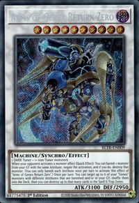 Arms of Genex Return Zero - Battles of Legend: Terminal Revenge (BLTR) #BLTR-EN009 - Secret Rare YuGiOh Trading Card
