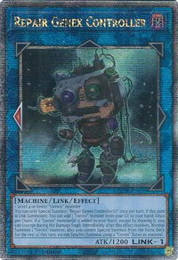 Repair Genex Controller (Quarter Century Secret Rare) - Battles of Legend: Terminal Revenge (BLTR) #BLTR-EN010 - Quarter Century Secret Rare YuGiOh Trading Card