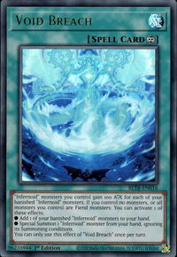 Void Breach - Battles of Legend: Terminal Revenge (BLTR) #BLTR-EN016 - Ultra Rare YuGiOh Trading Card