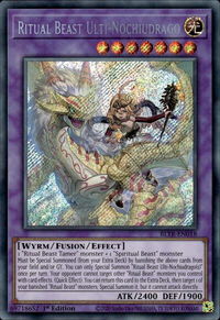 Ritual Beast Ulti-Nochiudrago - Battles of Legend: Terminal Revenge (BLTR) #BLTR-EN018 - Secret Rare YuGiOh Trading Card
