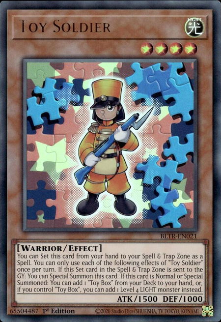 Toy Soldier - Battles of Legend: Terminal Revenge YuGiOh trading card