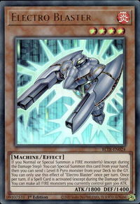 Electro Blaster - Battles of Legend: Terminal Revenge (BLTR) #BLTR-EN024 - Ultra Rare YuGiOh Trading Card