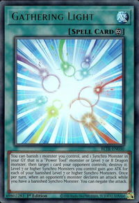 Gathering Light - Battles of Legend: Terminal Revenge (BLTR) #BLTR-EN030 - Ultra Rare YuGiOh Trading Card