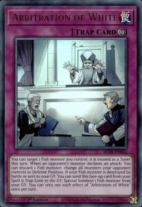 Arbitration of White - Battles of Legend: Terminal Revenge (BLTR) #BLTR-EN036 - Ultra Rare YuGiOh Trading Card