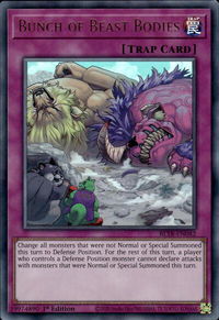 Bunch of Beast Bodies - Battles of Legend: Terminal Revenge (BLTR) #BLTR-EN042 - Ultra Rare YuGiOh Trading Card