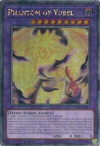 Phantom of Yubel (Quarter Century Secret Rare) - Battles of Legend: Terminal Revenge (BLTR) #BLTR-EN047 - Quarter Century Secret Rare YuGiOh Trading Card