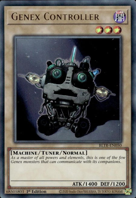 Genex Controller - Battles of Legend: Terminal Revenge YuGiOh trading card