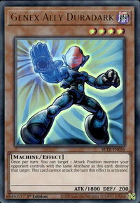 Genex Ally Duradark - Battles of Legend: Terminal Revenge (BLTR) #BLTR-EN056 - Ultra Rare YuGiOh Trading Card