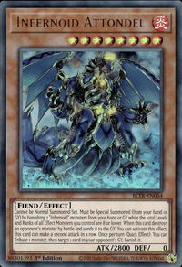 Infernoid Attondel - Battles of Legend: Terminal Revenge (BLTR) #BLTR-EN064 - Ultra Rare YuGiOh Trading Card