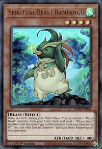 Spiritual Beast Rampengu - Battles of Legend: Terminal Revenge (BLTR) #BLTR-EN066 - Ultra Rare YuGiOh Trading Card