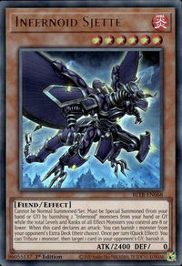 Infernoid Sjette - Battles of Legend: Terminal Revenge (BLTR) #BLTR-EN068 - Ultra Rare YuGiOh Trading Card