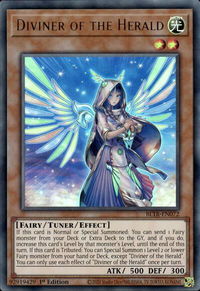Diviner of the Herald - Battles of Legend: Terminal Revenge (BLTR) #BLTR-EN072 - Ultra Rare YuGiOh Trading Card