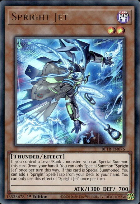 Spright Jet - Battles of Legend: Terminal Revenge YuGiOh trading card