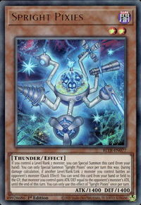 Spright Pixies - Battles of Legend: Terminal Revenge (BLTR) #BLTR-EN077 - Ultra Rare YuGiOh Trading Card