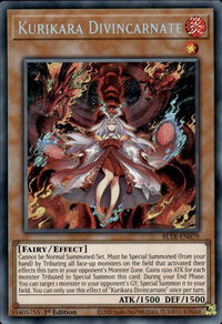 Kurikara Divincarnate - Battles of Legend: Terminal Revenge (BLTR) #BLTR-EN079 - Secret Rare YuGiOh Trading Card