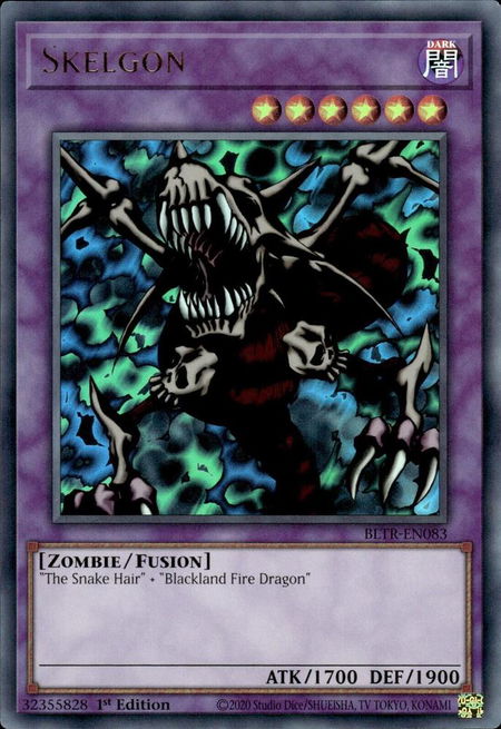 Skelgon - Battles of Legend: Terminal Revenge YuGiOh trading card
