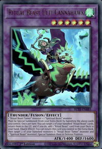 Ritual Beast Ulti-Cannahawk (Alternate Art) - Battles of Legend: Terminal Revenge (BLTR) #BLTR-EN085 - Ultra Rare YuGiOh Trading Card