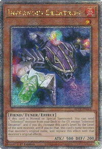 Infernoid Decatron (Quarter Century Secret Rare) - Battles of Legend: Terminal Revenge (BLTR) #BLTR-EN069 - Quarter Century Secret Rare YuGiOh Trading Card
