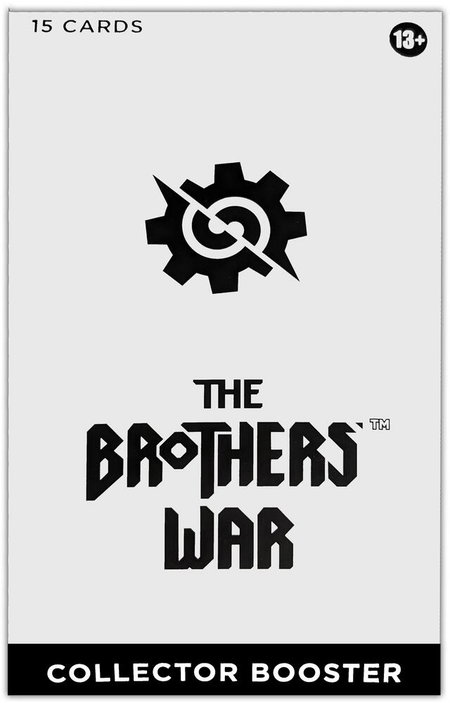 The Brothers' War - Collector Booster Pack (Minimal Packaging) trading card from The Brothers' War The Brothers' War - Collector Booster Pack (Minimal Packaging) - The Brothers' War Magic: The Gathering trading card