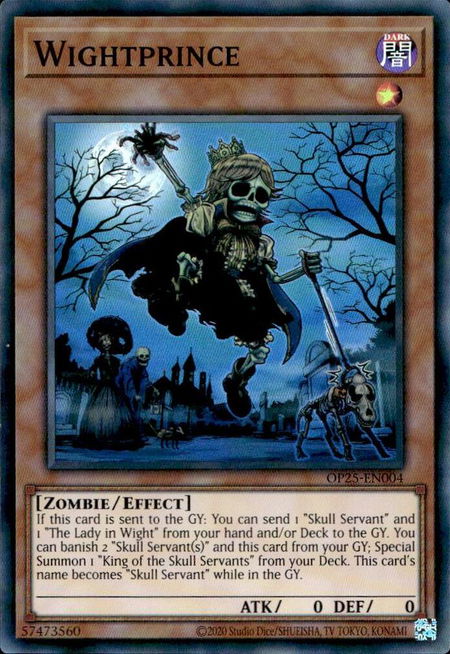 Wightprince - OTS Tournament Pack 25 YuGiOh trading card