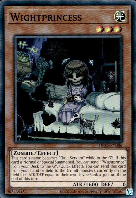 Wightprincess - OTS Tournament Pack 25 YuGiOh trading card