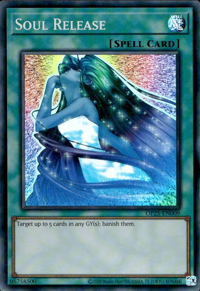 Soul Release - OTS Tournament Pack 25 YuGiOh trading card