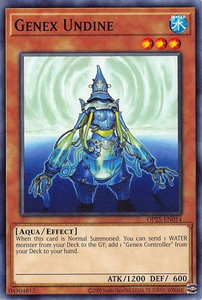 Genex Undine - OTS Tournament Pack 25 (OP25) #OP25-EN014 - Common / Short Print YuGiOh Trading Card