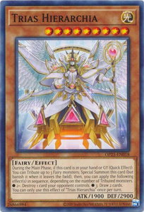 Trias Hierarchia - OTS Tournament Pack 25 (OP25) #OP25-EN018 - Common / Short Print YuGiOh Trading Card