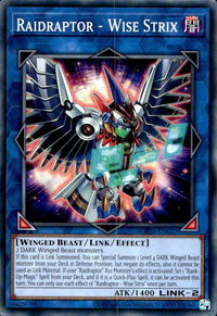 Raidraptor - Wise Strix - OTS Tournament Pack 25 (OP25) #OP25-EN022 - Common / Short Print YuGiOh Trading Card