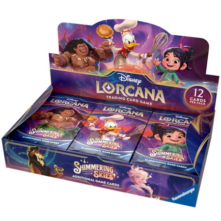 Disney Lorcana: Shimmering Skies Booster Box trading card from Shimmering Skies Disney Lorcana: Shimmering Skies Booster Box - Shimmering Skies Disney Lorcana trading card