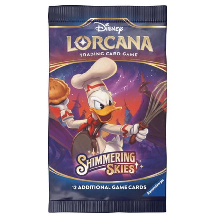 Disney Lorcana: Shimmering Skies Booster Pack trading card from Shimmering Skies Disney Lorcana: Shimmering Skies Booster Pack - Shimmering Skies Disney Lorcana trading card
