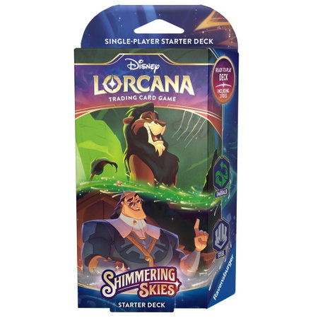 Disney Lorcana: Shimmering Skies Starter Deck (Emerald & Steel) trading card from Shimmering Skies Disney Lorcana: Shimmering Skies Starter Deck (Emerald & Steel) - Shimmering Skies Disney Lorcana trading card