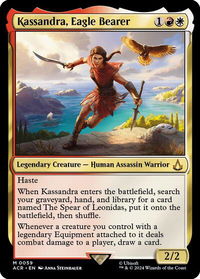 Kassandra, Eagle Bearer - Universes Beyond: Assassin's Creed (ACR) #59 - Mythic Magic: The Gathering Trading Card