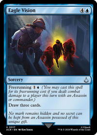 Eagle Vision - Universes Beyond: Assassin's Creed (ACR) #17 - Uncommon Magic: The Gathering Trading Card