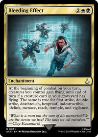 Bleeding Effect - Universes Beyond: Assassin's Creed (ACR) #51 - Uncommon Magic: The Gathering Trading Card