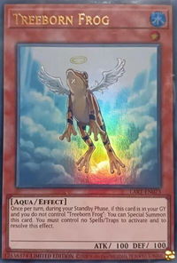 Treeborn Frog - The Lost Art Promotion (LART) #LART-EN073 - Ultra Rare YuGiOh Trading Card