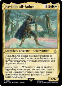 Havi, the All-Father - Universes Beyond: Assassin's Creed (ACR) #56 - Rare Magic: The Gathering Trading Card