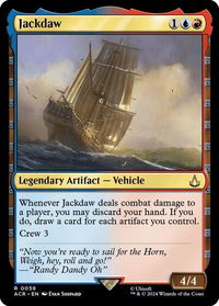 Jackdaw - Universes Beyond: Assassin's Creed (ACR) #58 - Rare Magic: The Gathering Trading Card