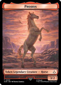 Phobos Token - Universes Beyond: Assassin's Creed (ACR) #5 - Token Magic: The Gathering Trading Card