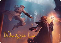 Mortify Art Card (Gold-Stamped Signature) - Art Series: Universes Beyond: Assassin's Creed (ASACR) #12 - Special Magic: The Gathering Trading Card