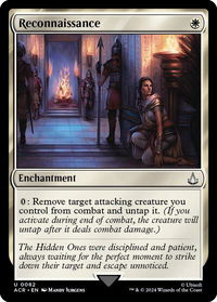 Reconnaissance - Universes Beyond: Assassin's Creed (ACR) #82 - Uncommon Magic: The Gathering Trading Card