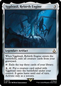 Yggdrasil, Rebirth Engine - Universes Beyond: Assassin's Creed (ACR) #78 - Mythic Magic: The Gathering Trading Card