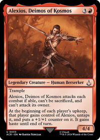 Alexios, Deimos of Kosmos - Universes Beyond: Assassin's Creed (ACR) #33 - Uncommon Magic: The Gathering Trading Card