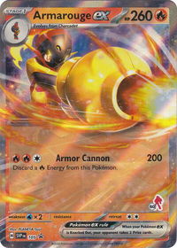 Armarouge ex (Armarouge 60) - Battle Academy 2024 (BA24) #105 - Holo Rare Pokémon Trading Card