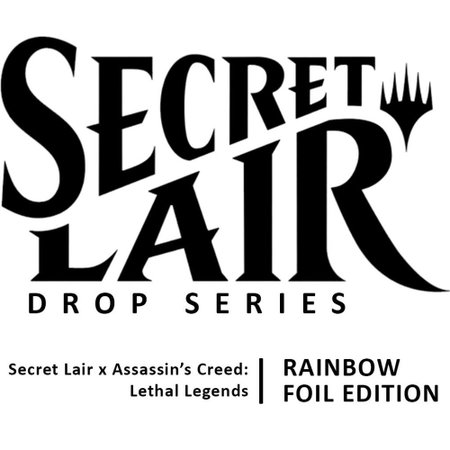 Secret Lair Drop: Secret Lair x Assassin's Creed: Lethal Legends - Rainbow Foil Edition - Secret Lair Drop Series Magic: The Gathering trading card