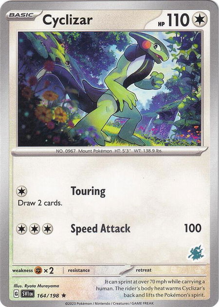 Cyclizar - Darkrai Deck - Battle Academy 2024 Pokémon trading card