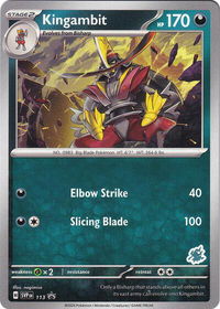 Kingambit - Darkrai Deck - Battle Academy 2024 (BA24) #113 - Promo Pokémon Trading Card