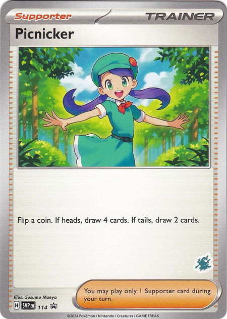 Picnicker - Darkrai Deck - Battle Academy 2024 Pokémon trading card