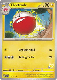 Electrode - Pikachu 56 - Battle Academy 2024 (BA24) #067/193 - Uncommon Pokémon Trading Card